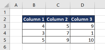 Examples of CHOOSECOLS Function