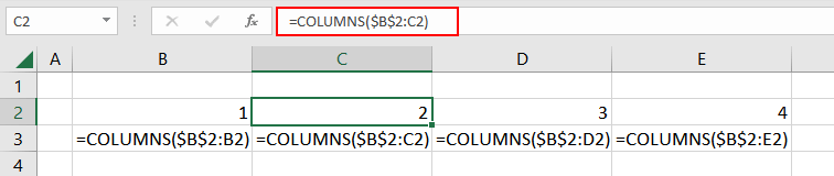 Getting Number Sequence in Column