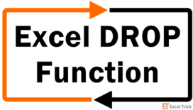 Excel DROP Function