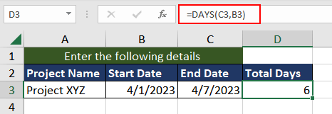 Example 3 - Creating Planner Using EXPAND Function
