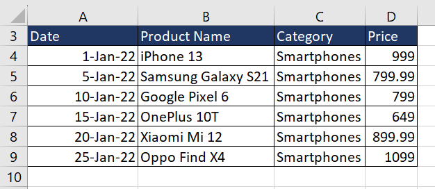 Extracting Value from Last Row Using ROWS Function