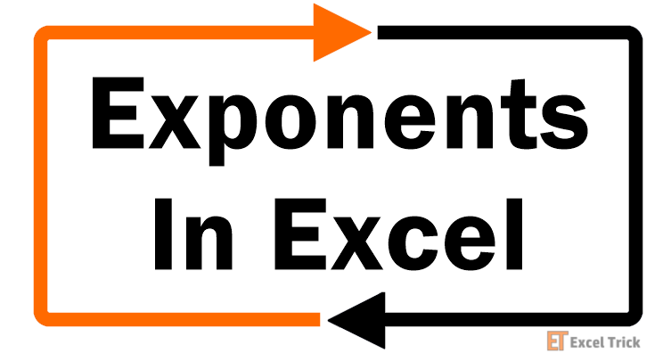 How to Use Exponents in Excel